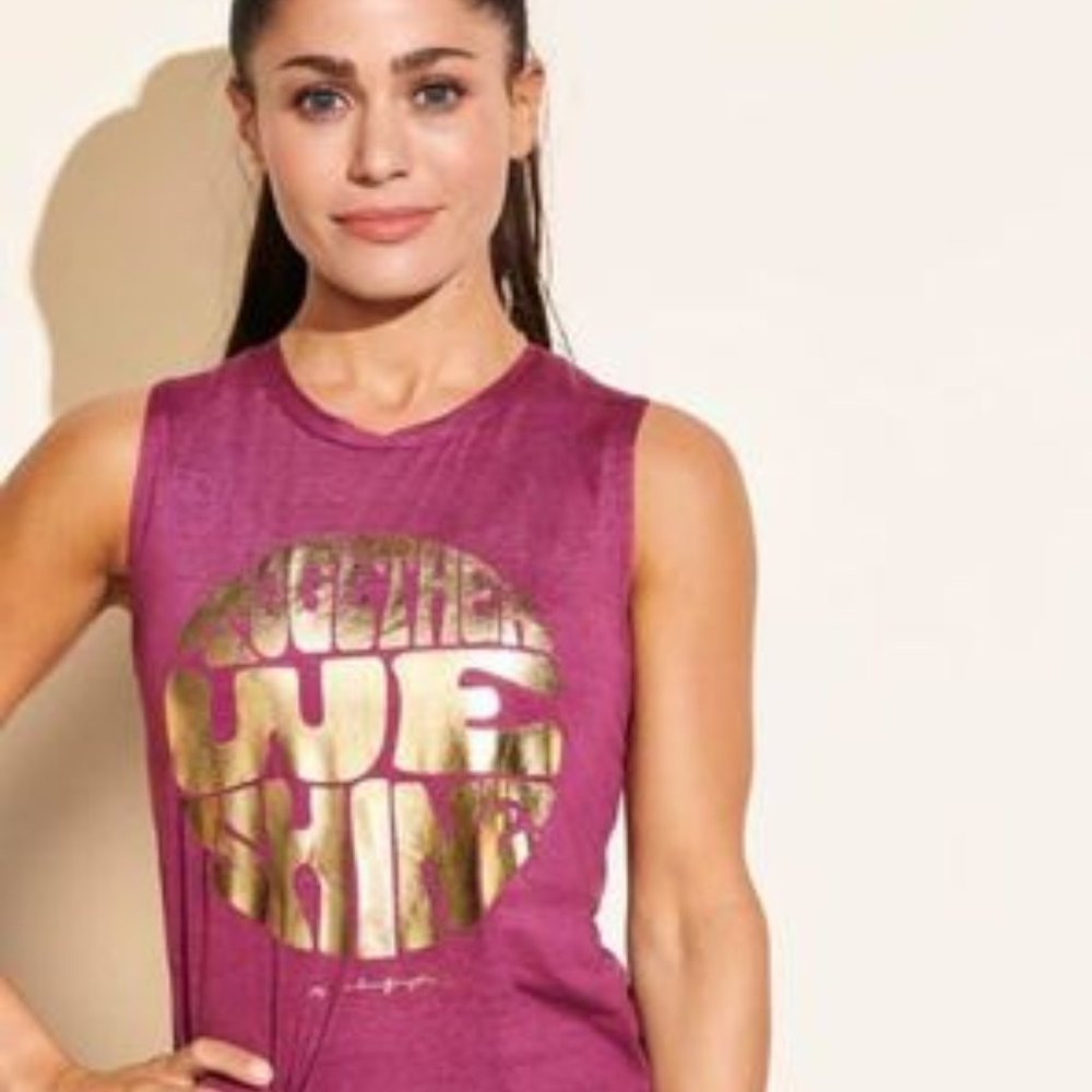 Peloton x Spiritual Gangster Shine Tank NEW, Sz Sm